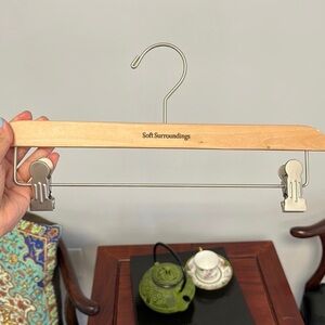 25 Soft Surroundings Clip Hangers for pants etc.